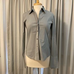 Theory button down blouse
